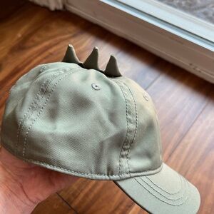 Khaki sage dinosaur Spike Cap / hat by Gap